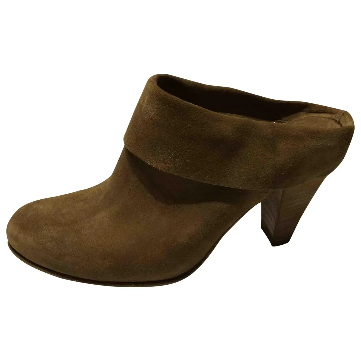 Leather mules & clogs Janet & Janet