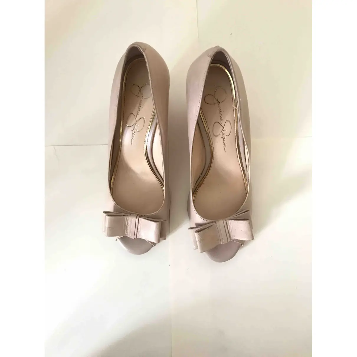 Buy JESSICA SIMPSON Leather heels online