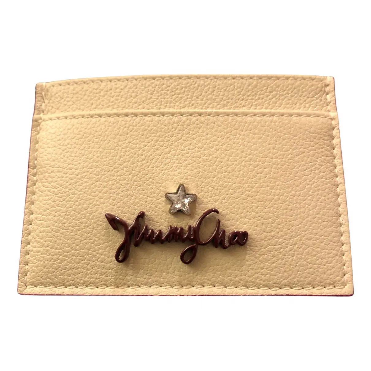 Leather card wallet Jimmy Choo