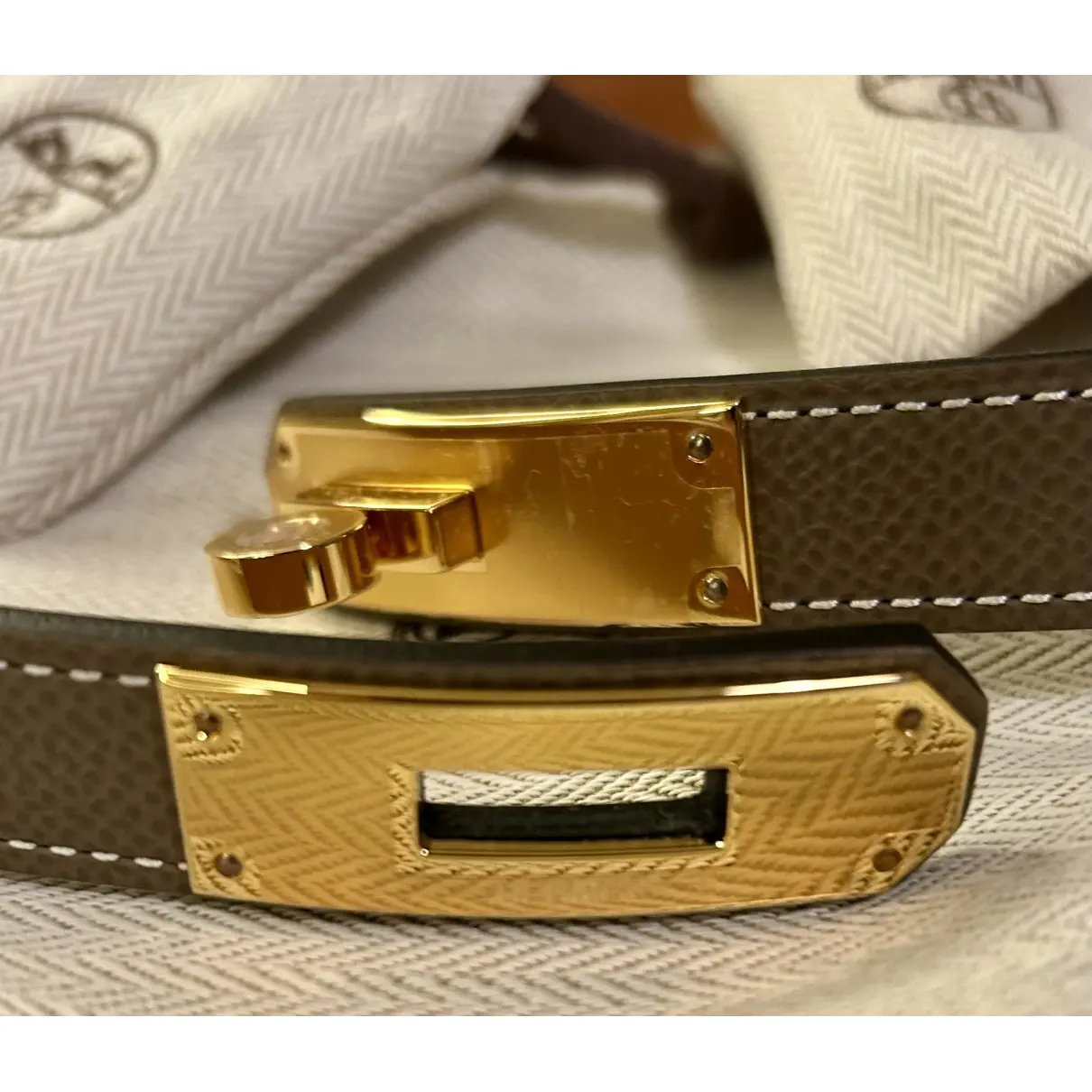 Buy Hermès Kelly leather belt online