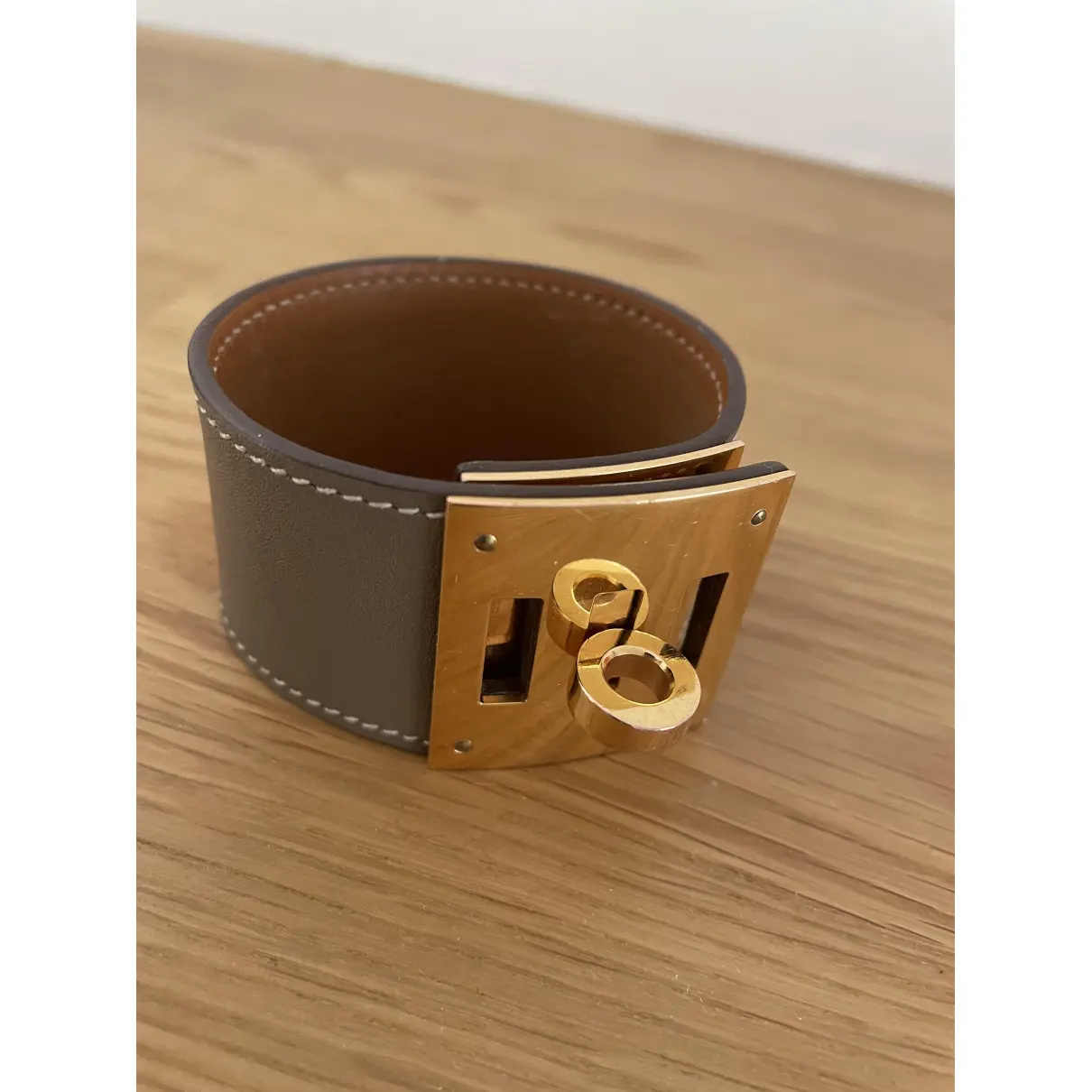 Kelly leather bracelet Hermès