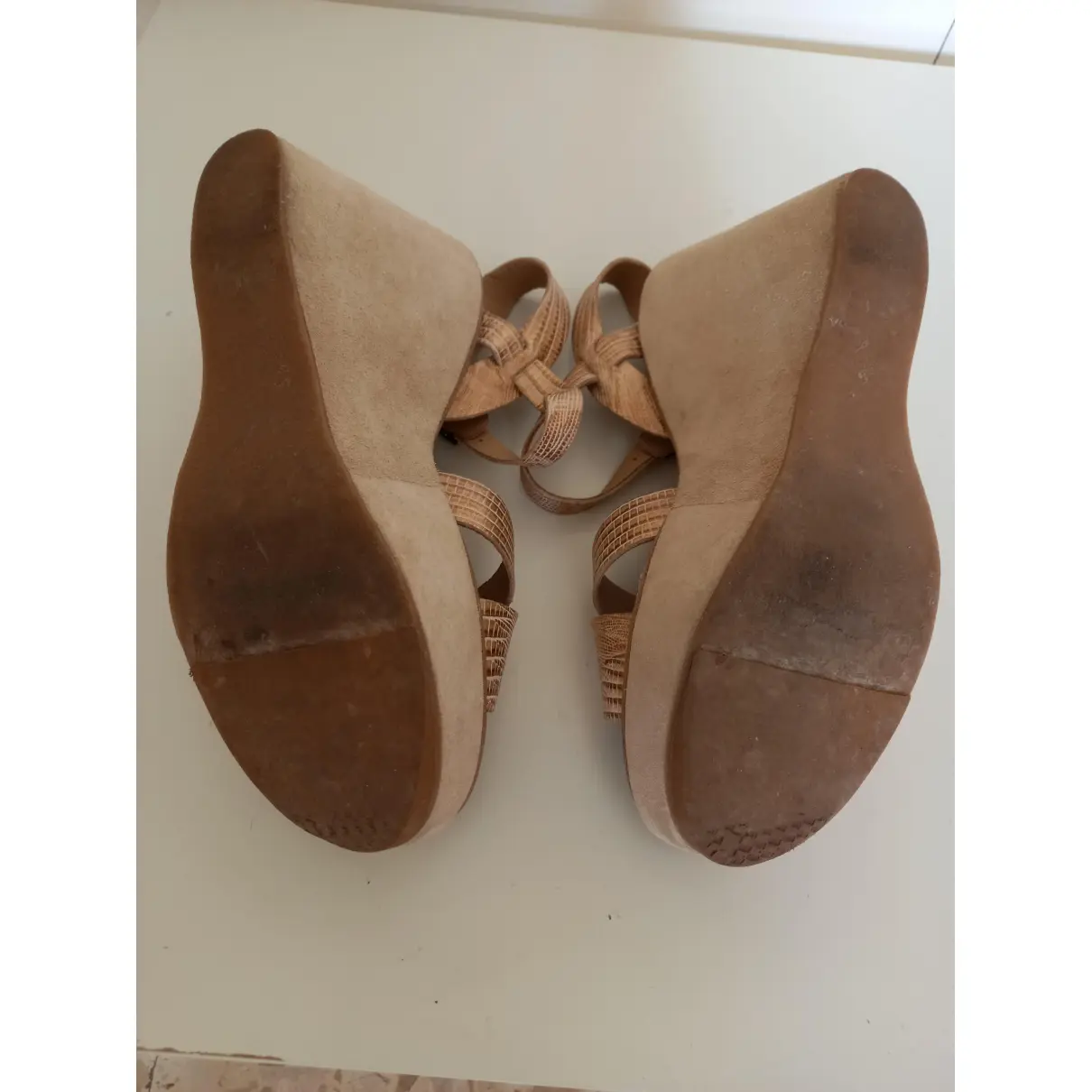 Leather sandals Kork Ease