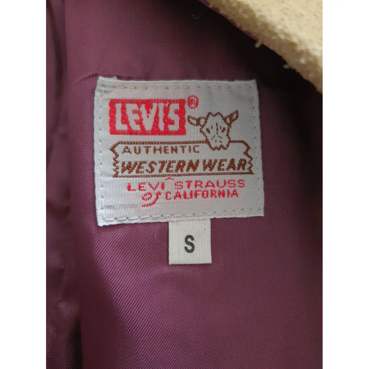 Leather cardi coat Levi's Vintage Clothing