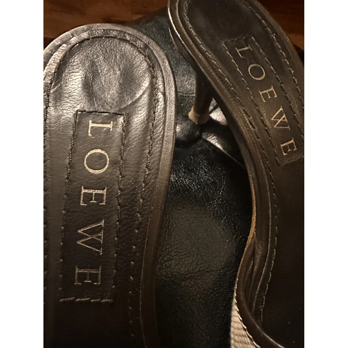 Buy Loewe Leather mules & clogs online
