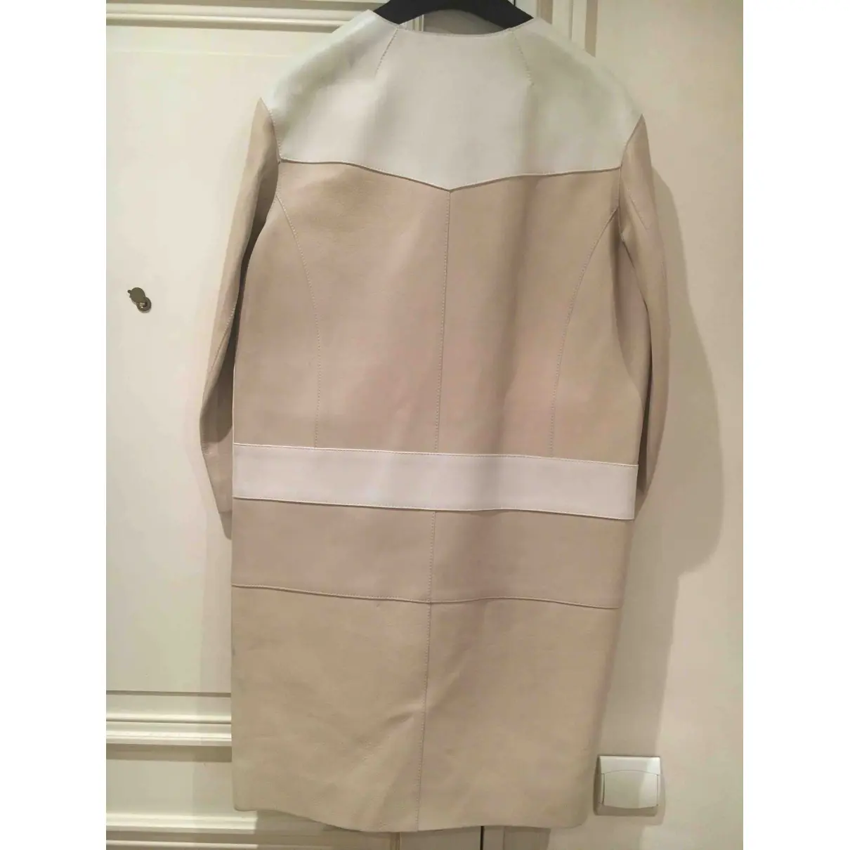 Louis Vuitton Leather coat for sale