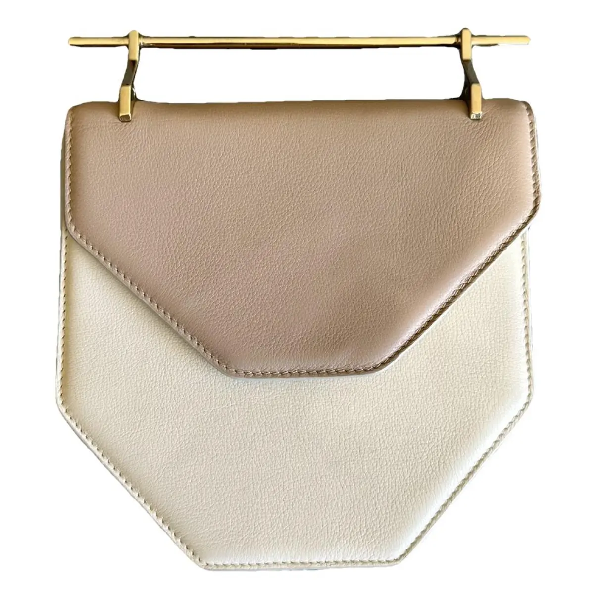 Leather handbag M2Malletier