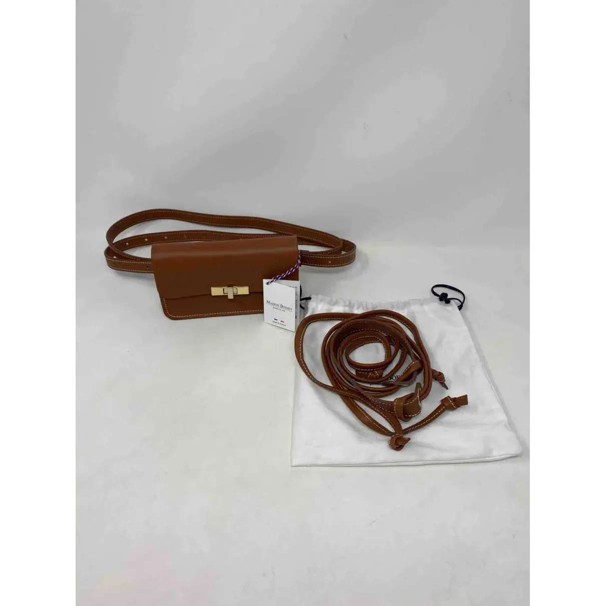 Buy Maison Boinet Leather clutch bag online