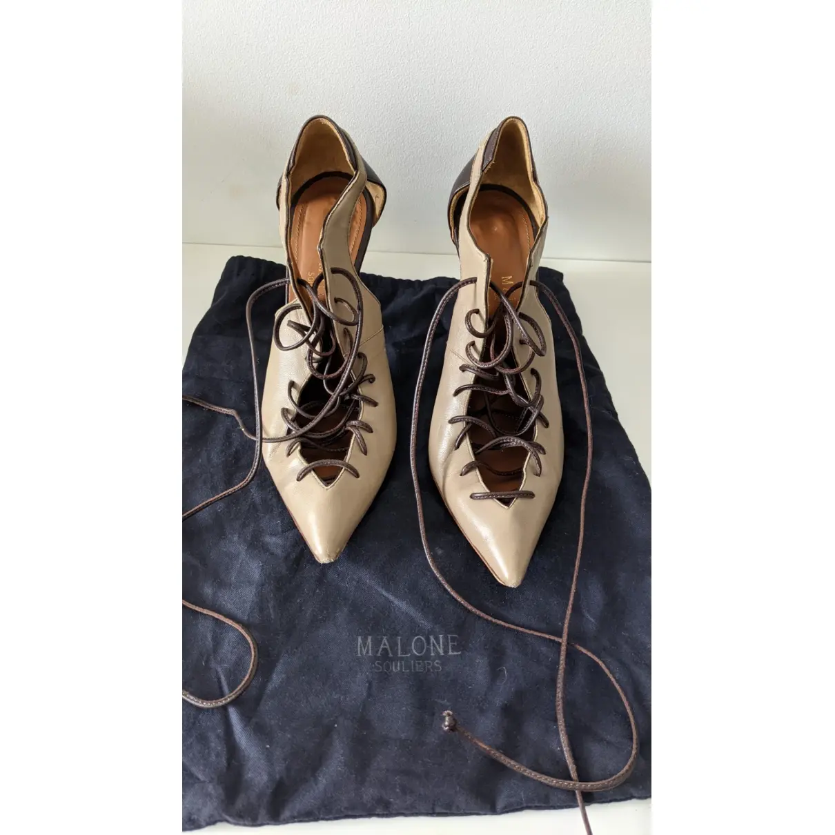 Buy Malone Souliers Leather heels online