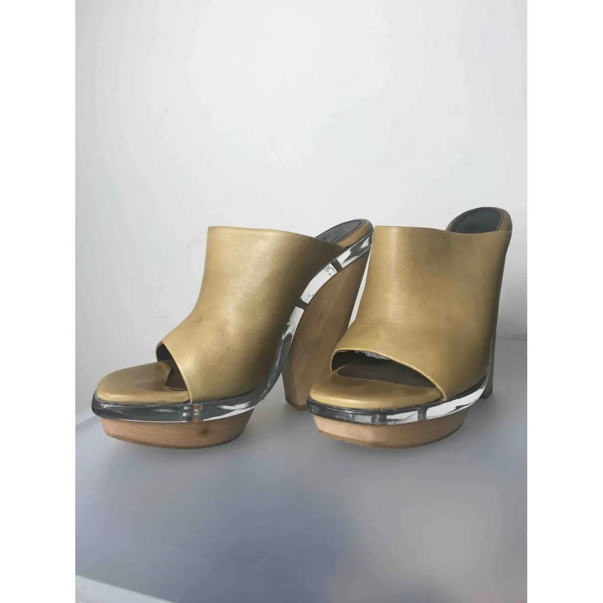 Buy Marni Leather mules online