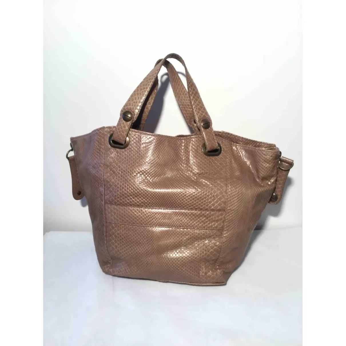 Gerard Darel Midday Midnight leather tote for sale