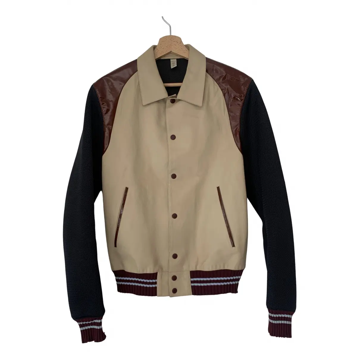 Leather jacket Miu Miu - Vintage