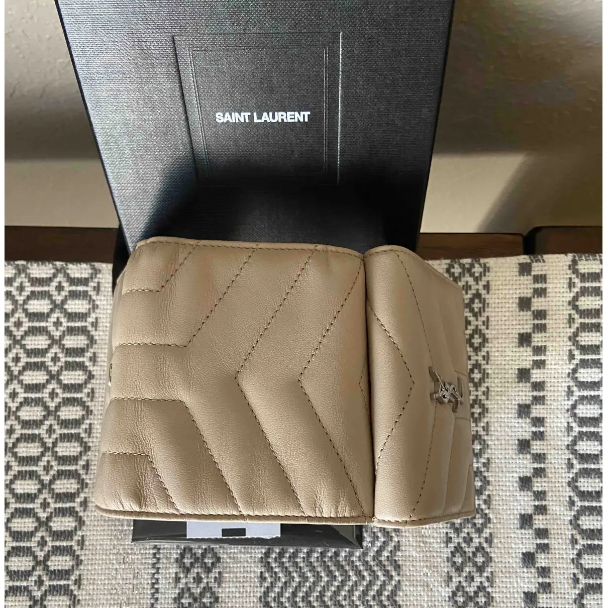 Buy Saint Laurent Monogramme leather wallet online