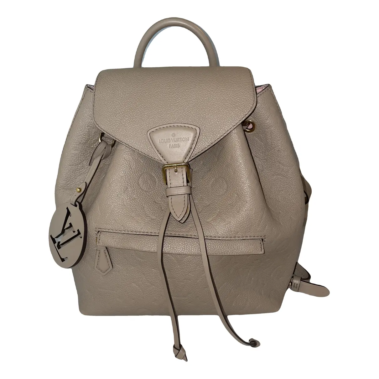 Montsouris leather backpack