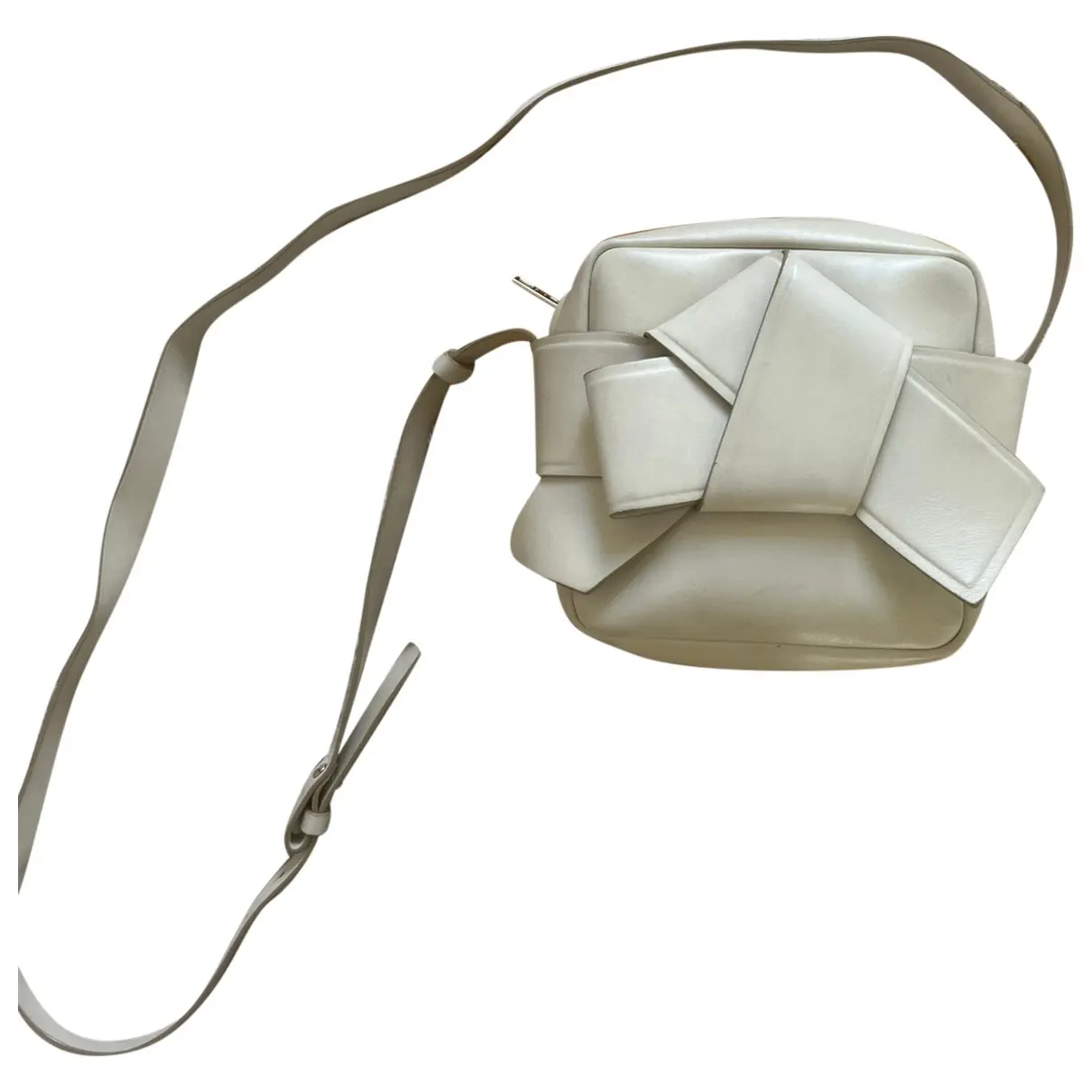 Musubi leather crossbody bag