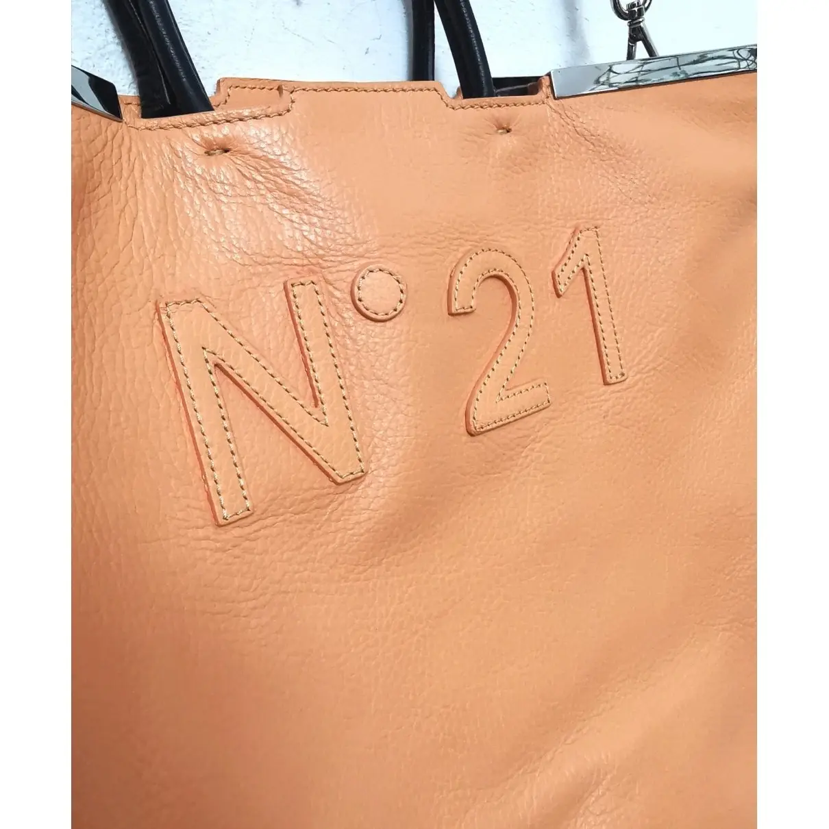 Leather tote N°21