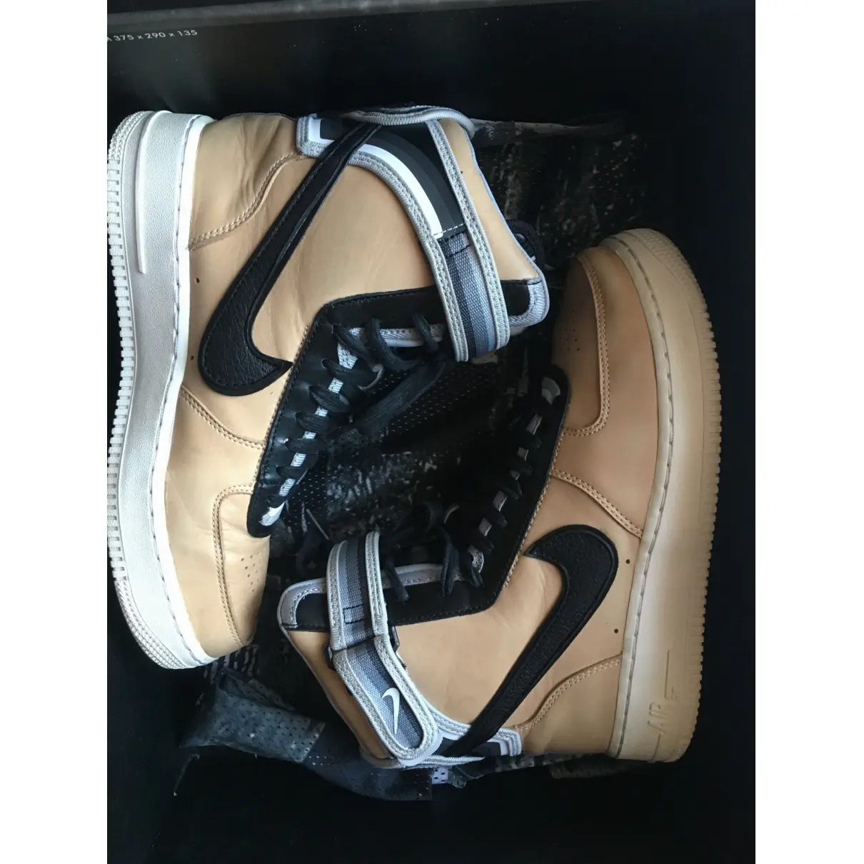Nike by Riccardo Tisci Leather high trainers for sale