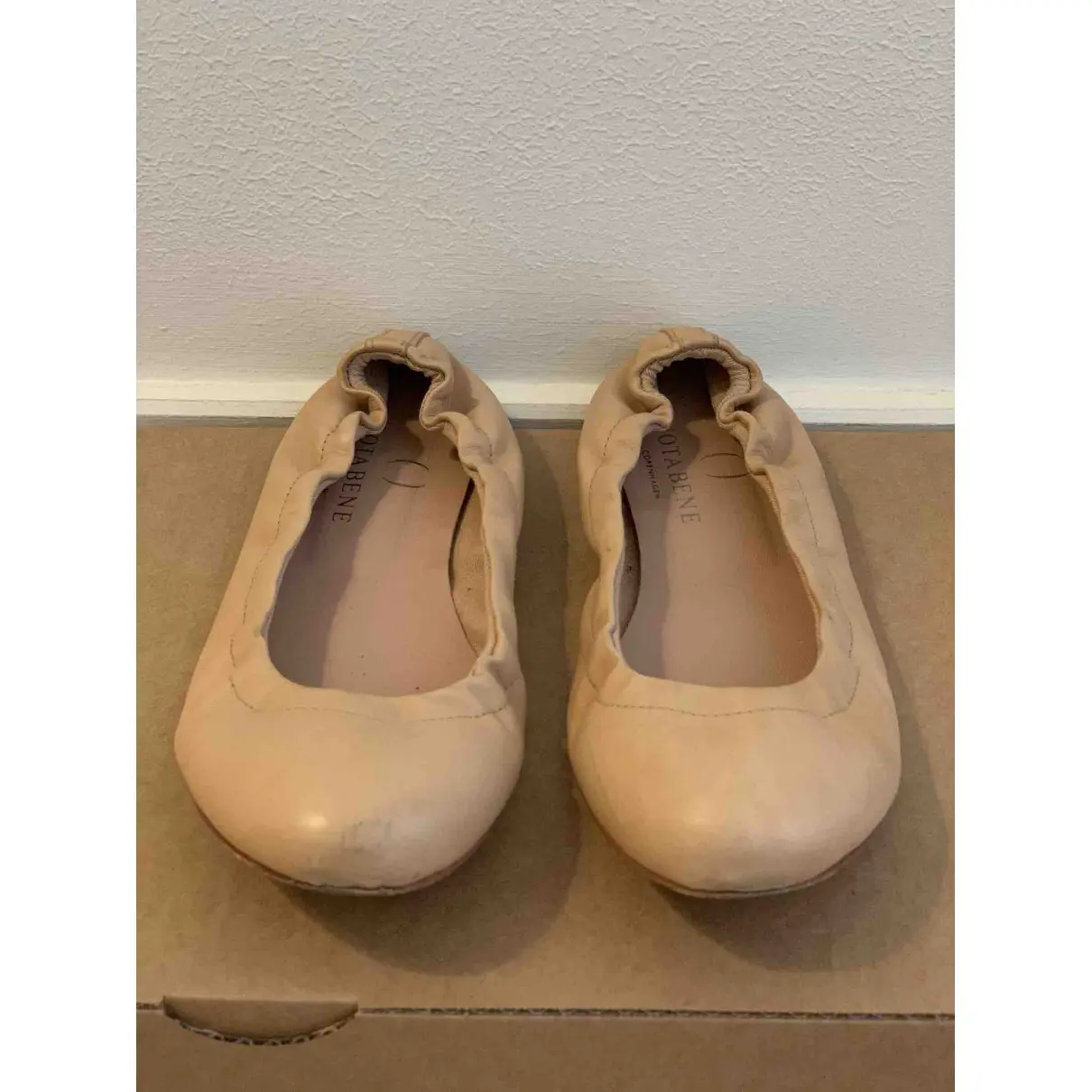 Notabene Leather ballet flats for sale