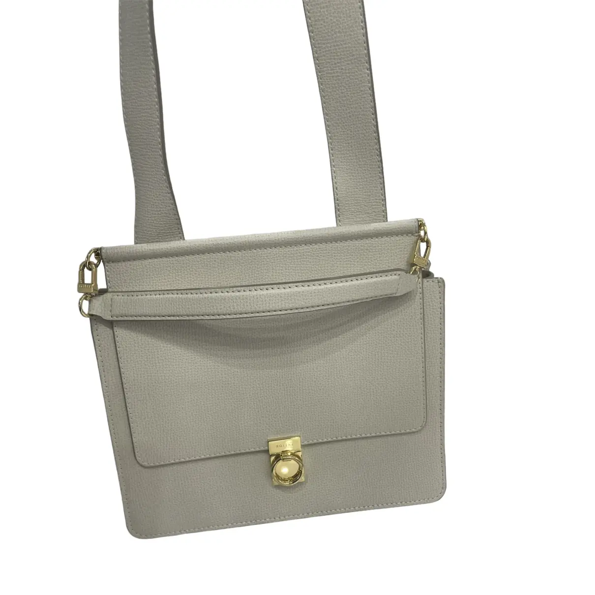 Buy Polene Numéro Sept leather handbag online