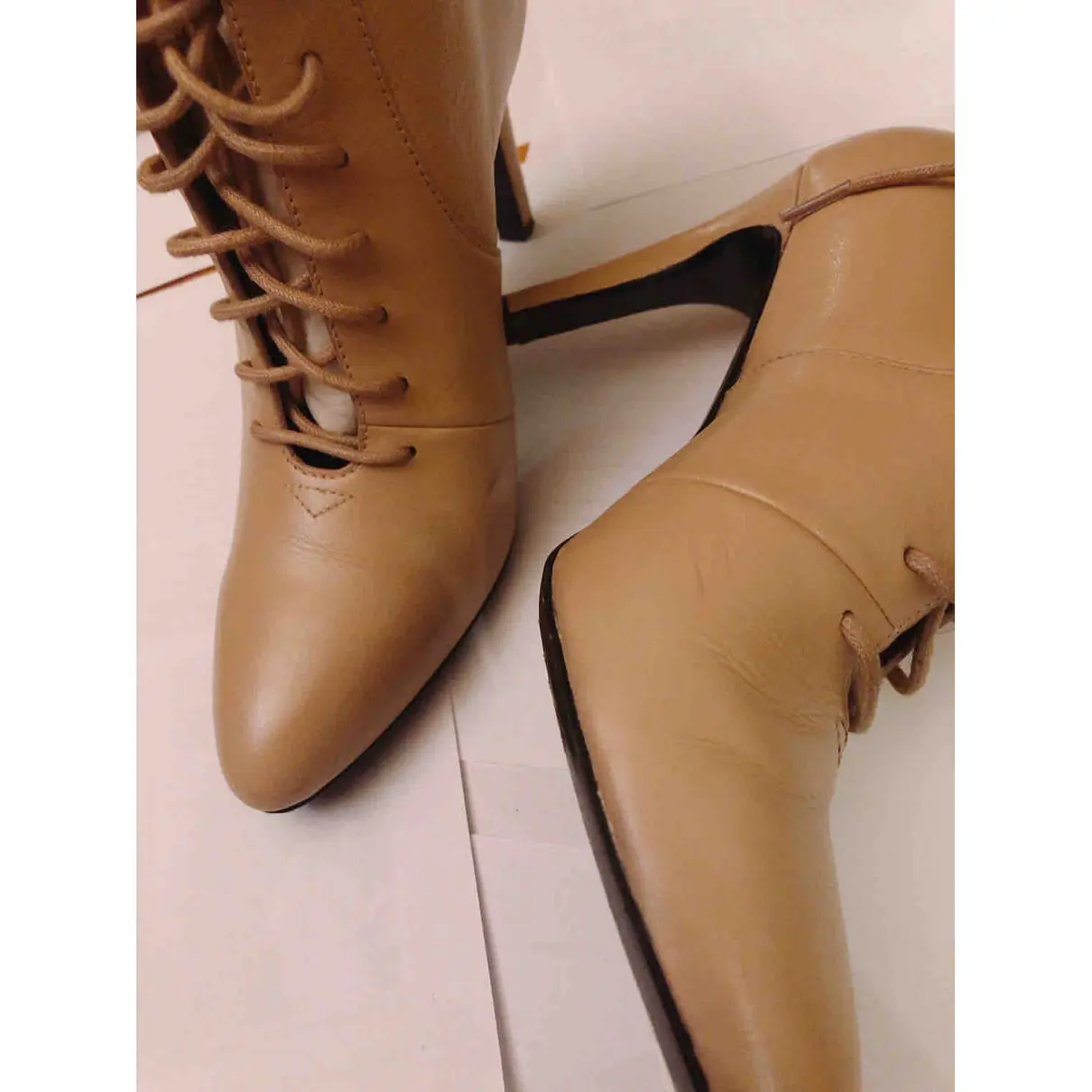 Buy Opening Ceremony Leather boots online