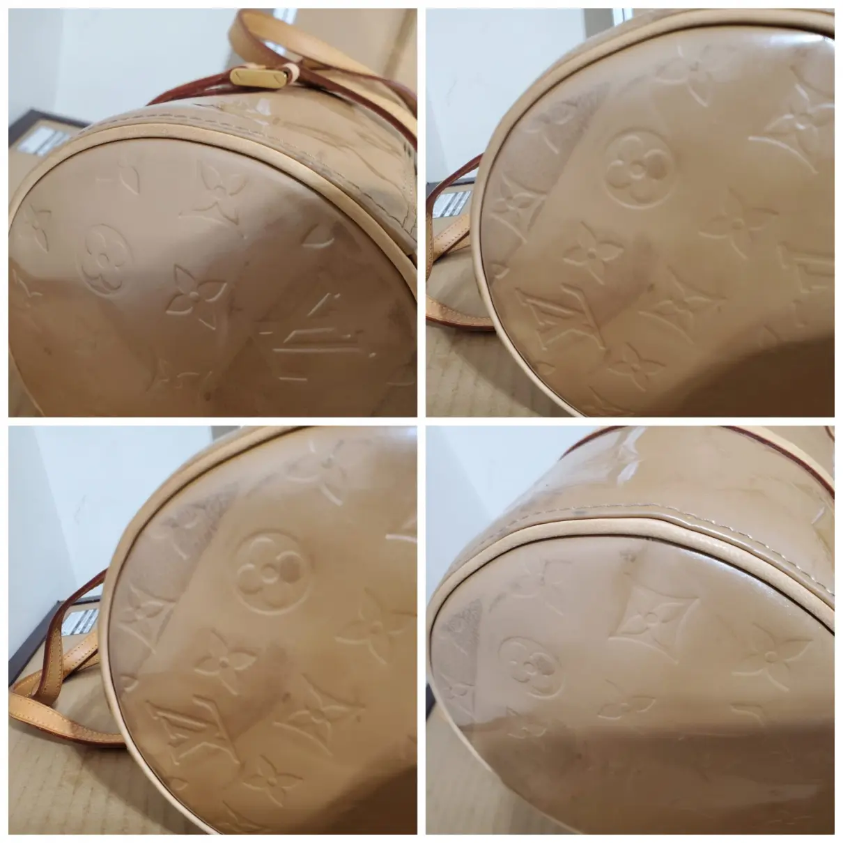 Papillon BB leather handbag Louis Vuitton