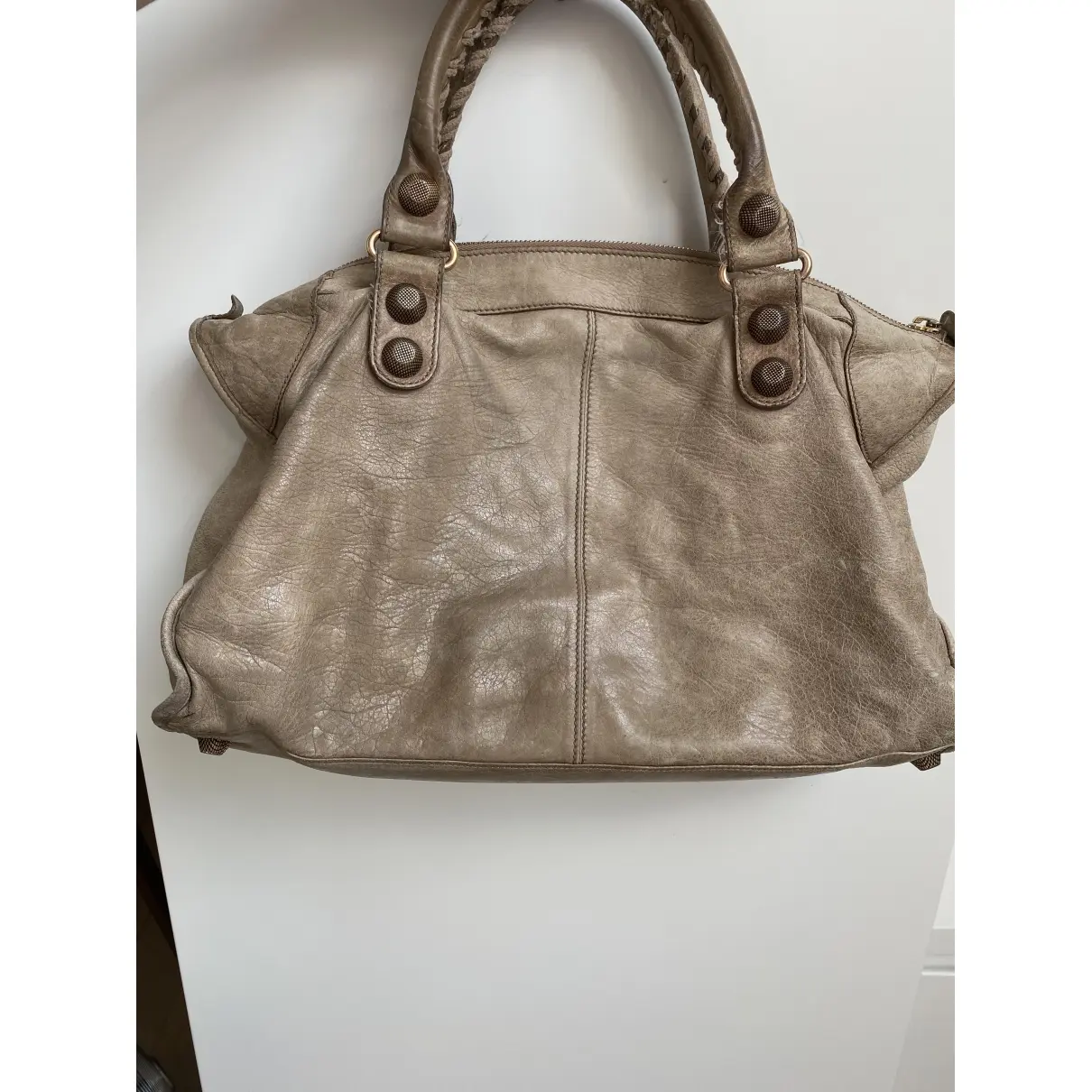 Buy Balenciaga Part Time leather handbag online