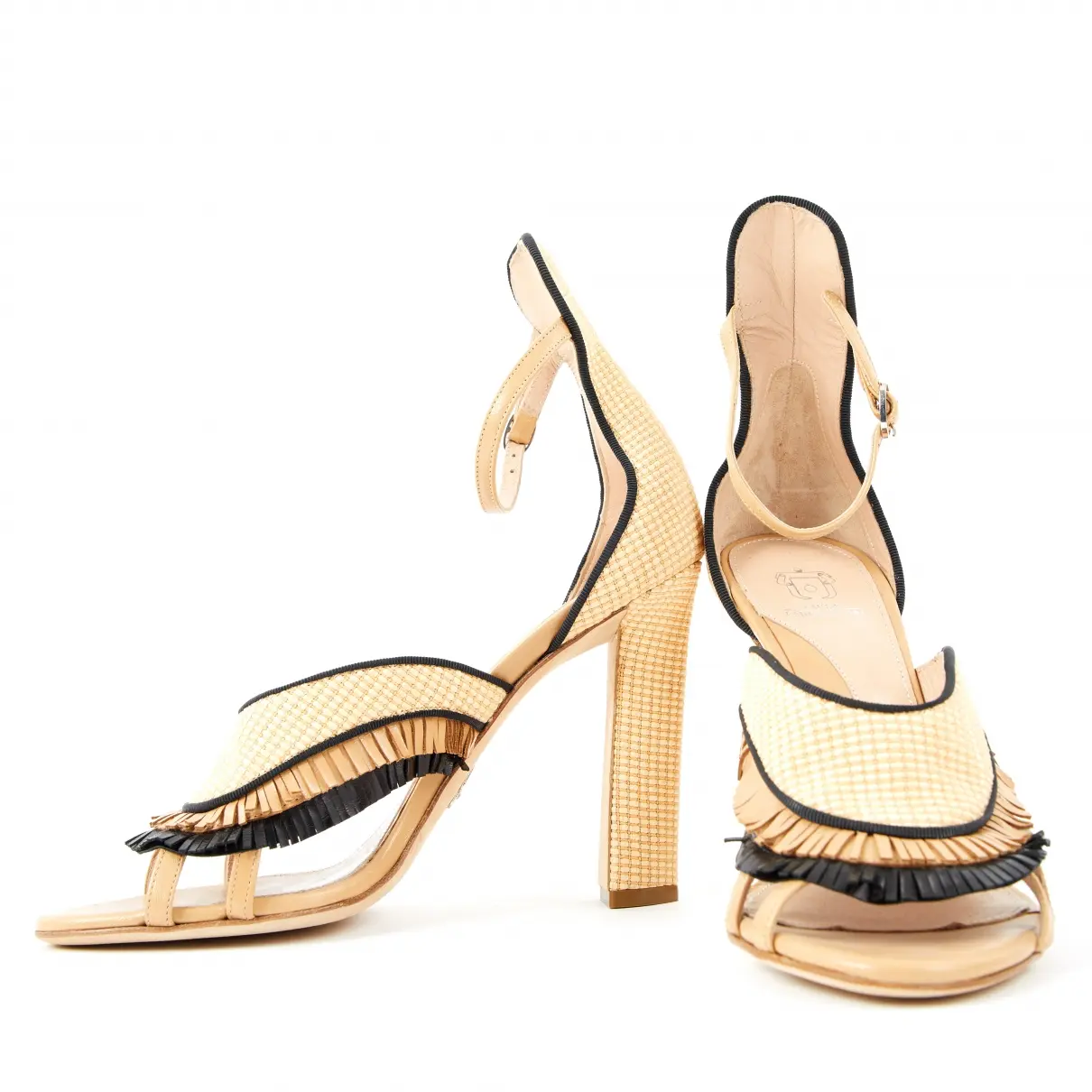 Paula Cademartori Leather heels for sale