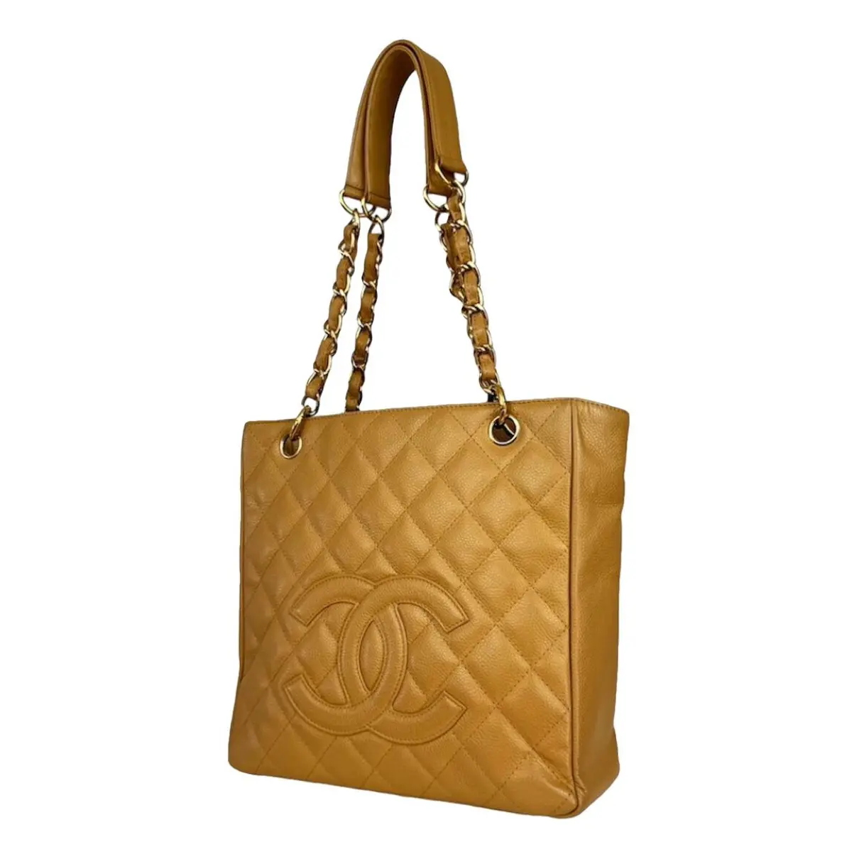Petite Shopping Tote leather tote Chanel - Vintage