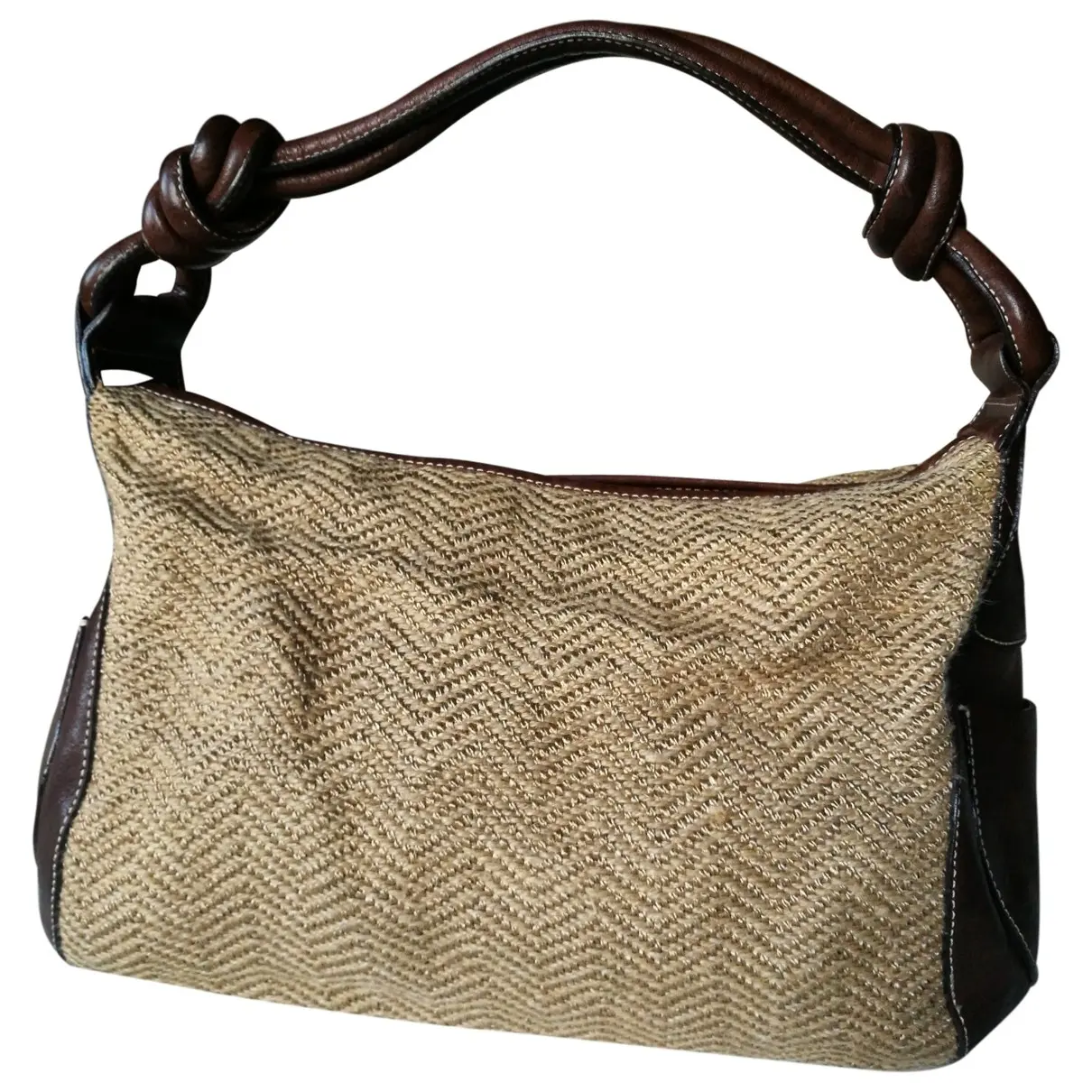 Leather handbag Pollini