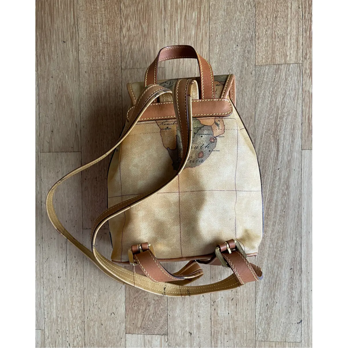 Leather backpack Prima classe