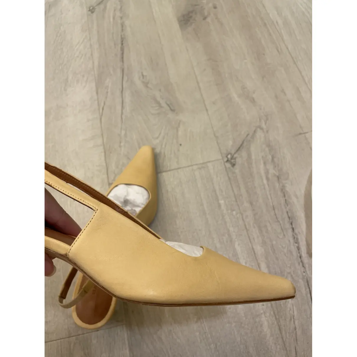 Leather heels Rejina Pyo