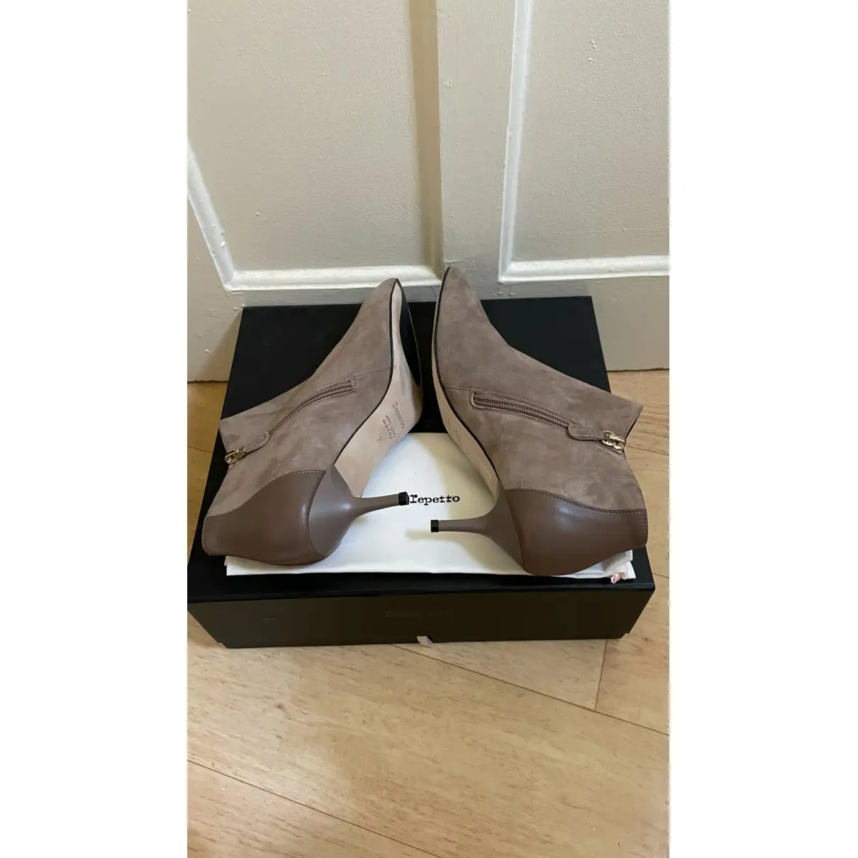 Buy Repetto Leather ankle boots online