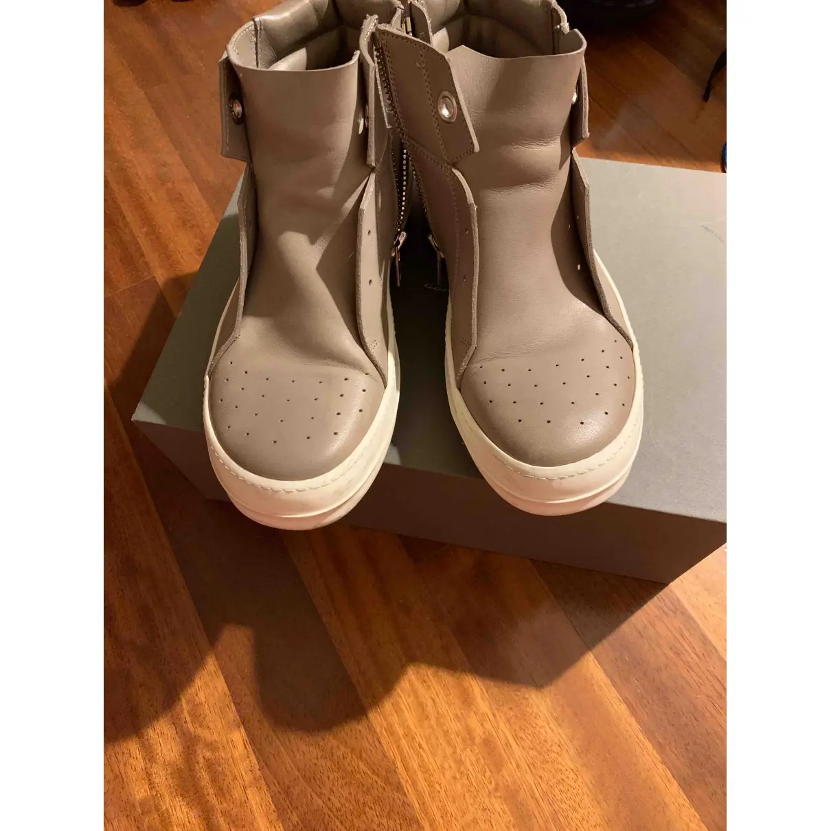 Rick Owens Leather boots for sale