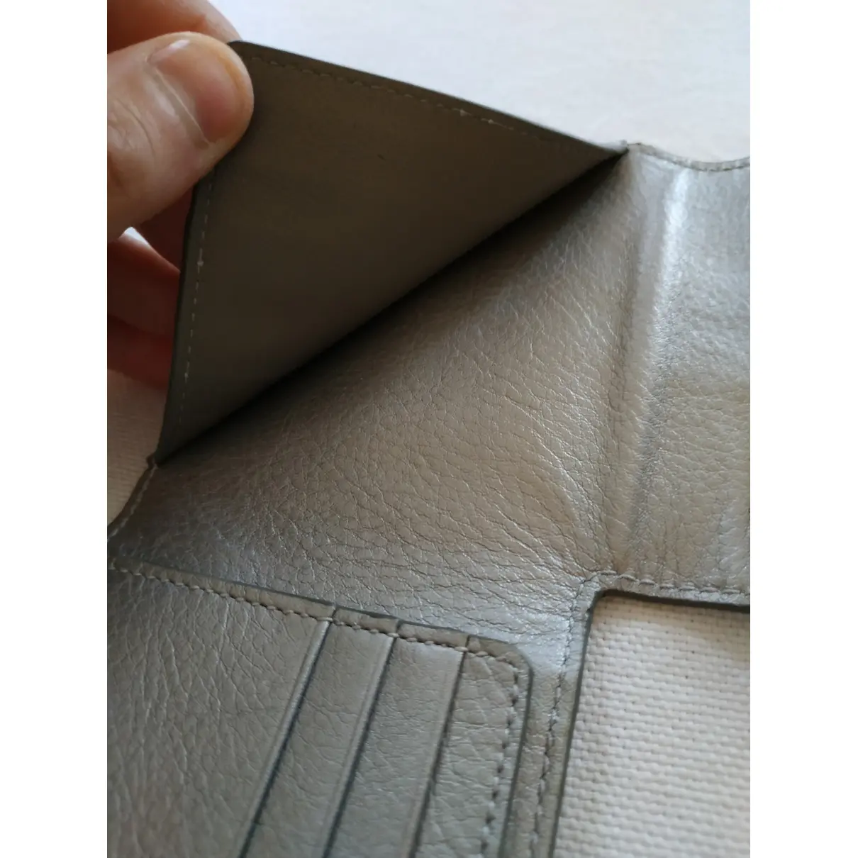 Leather card wallet Rick Owens