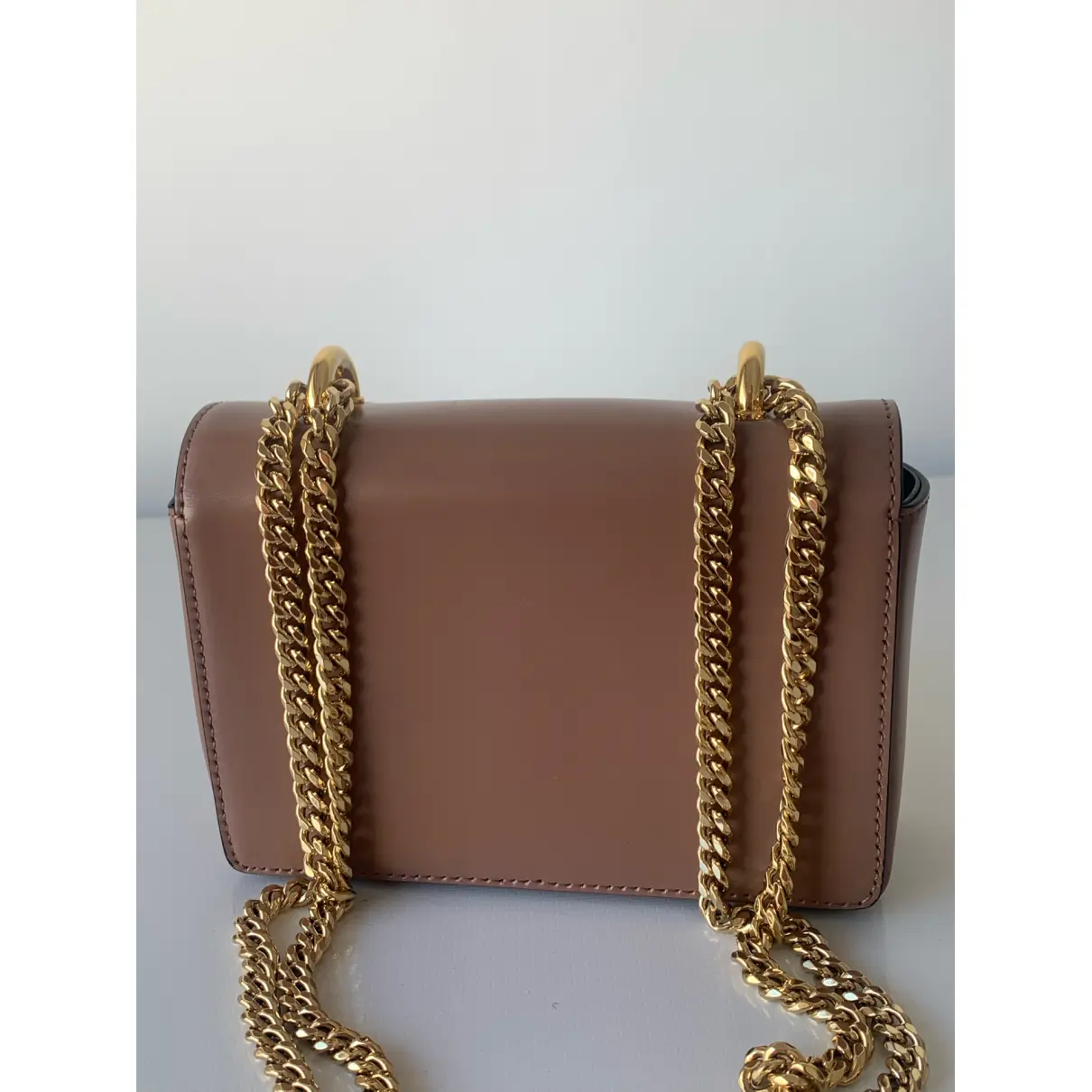 Buy Balmain Ring box 20 leather handbag online