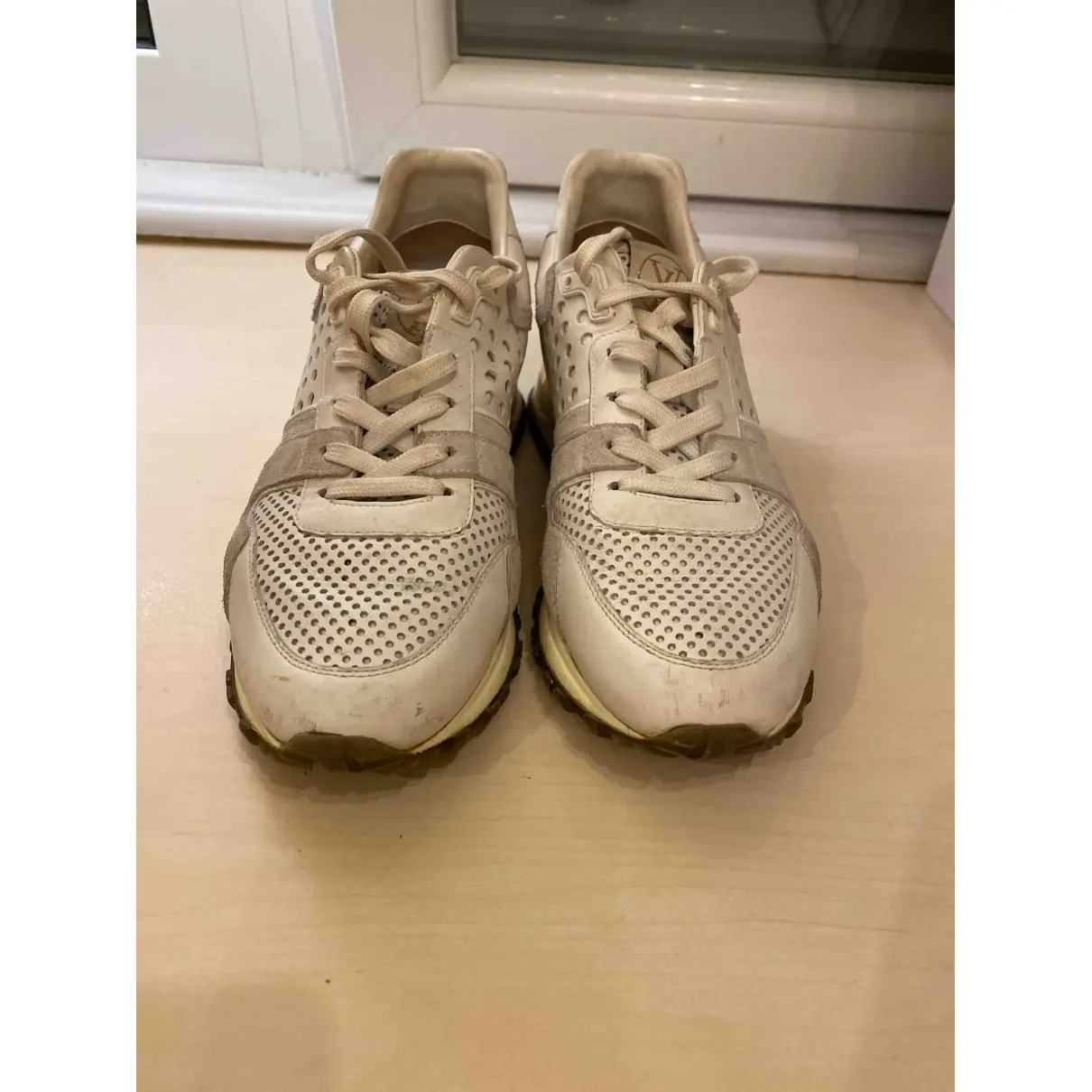 Buy Louis Vuitton Run Away leather trainers online