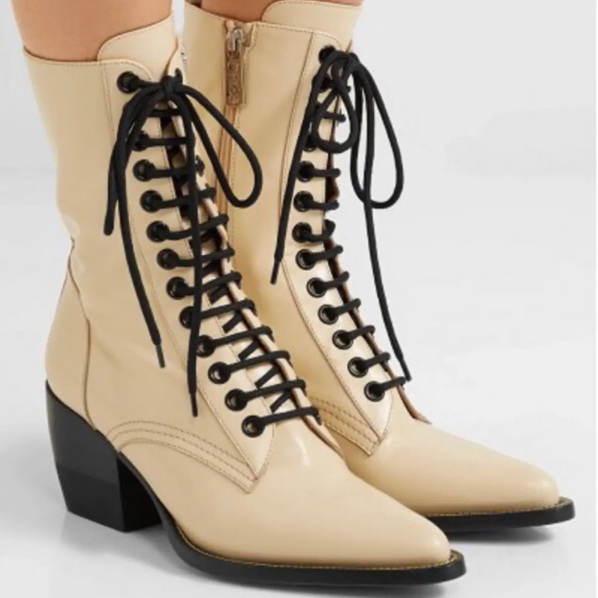 Buy Chloé Rylee leather ankle boots online