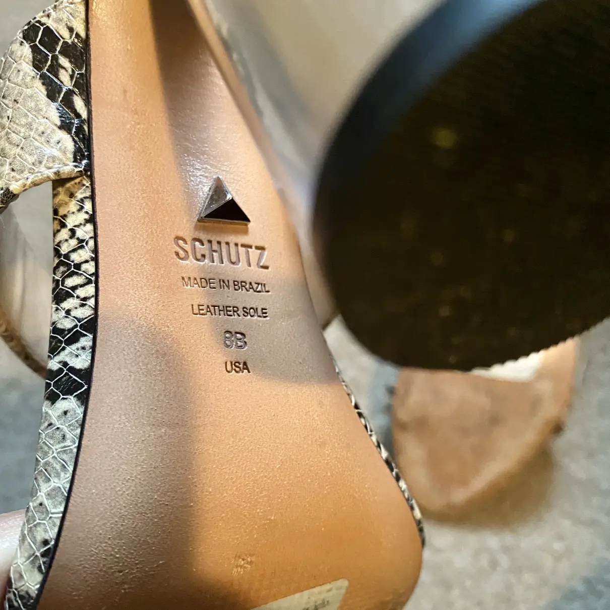 Leather sandal Schutz