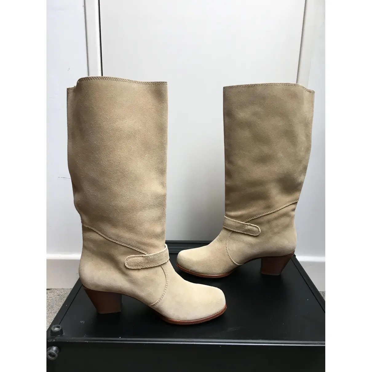 Leather western boots See by Chloé