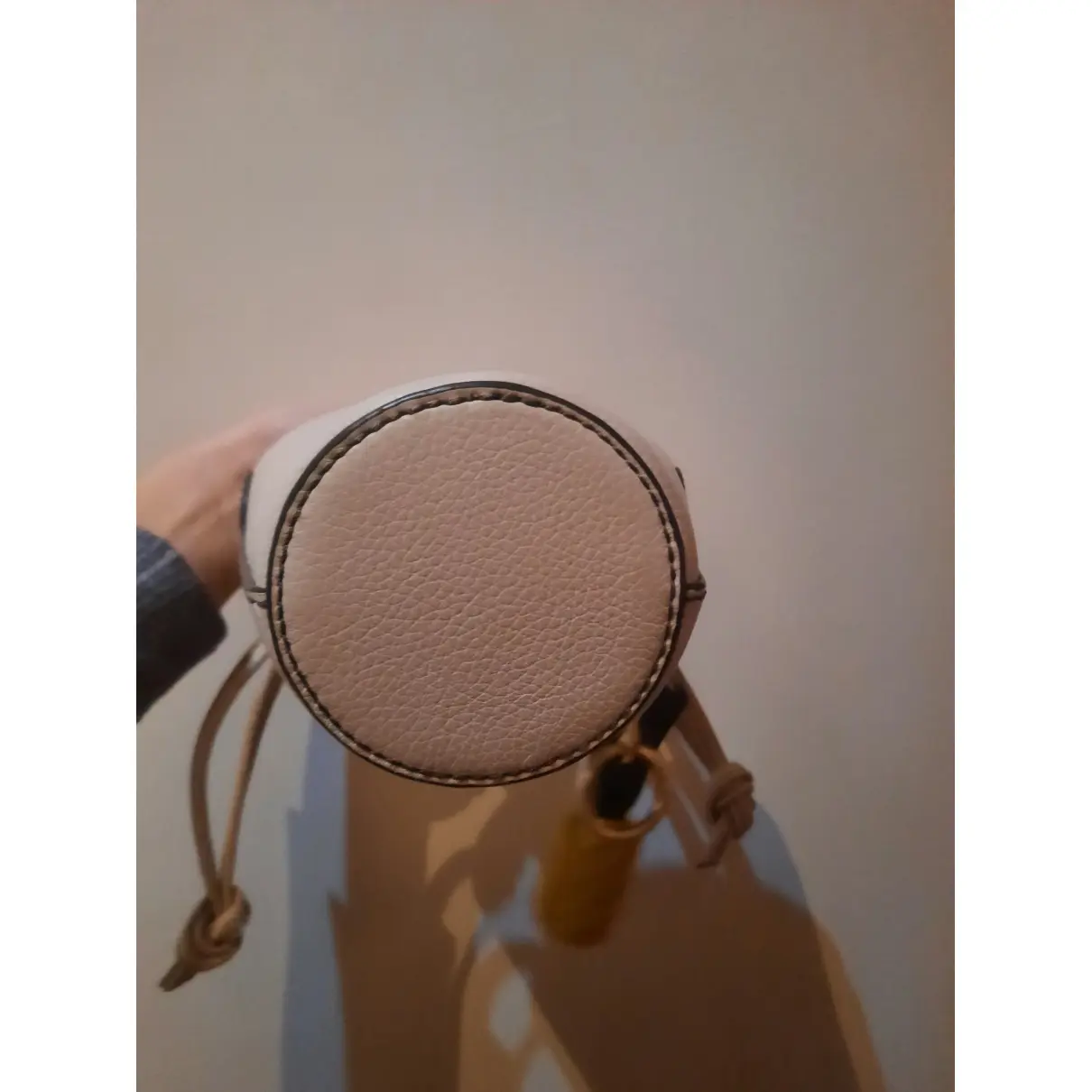 Leather mini bag See by Chloé