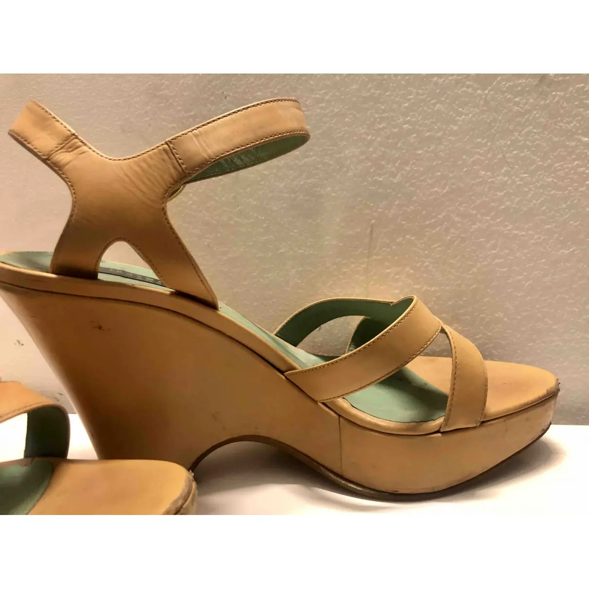 Buy Sergio Rossi Leather sandals online