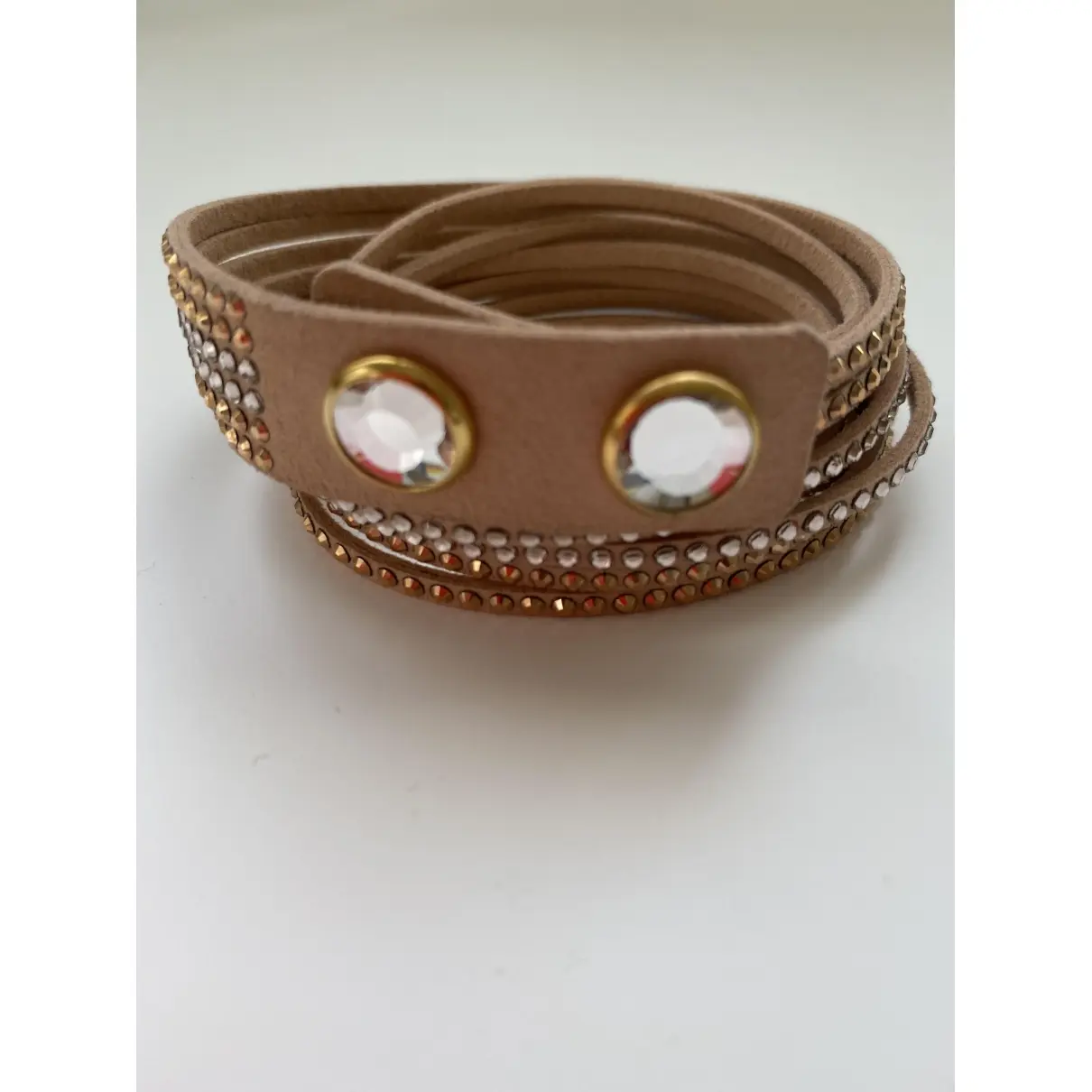 Buy Swarovski Slake leather bracelet online