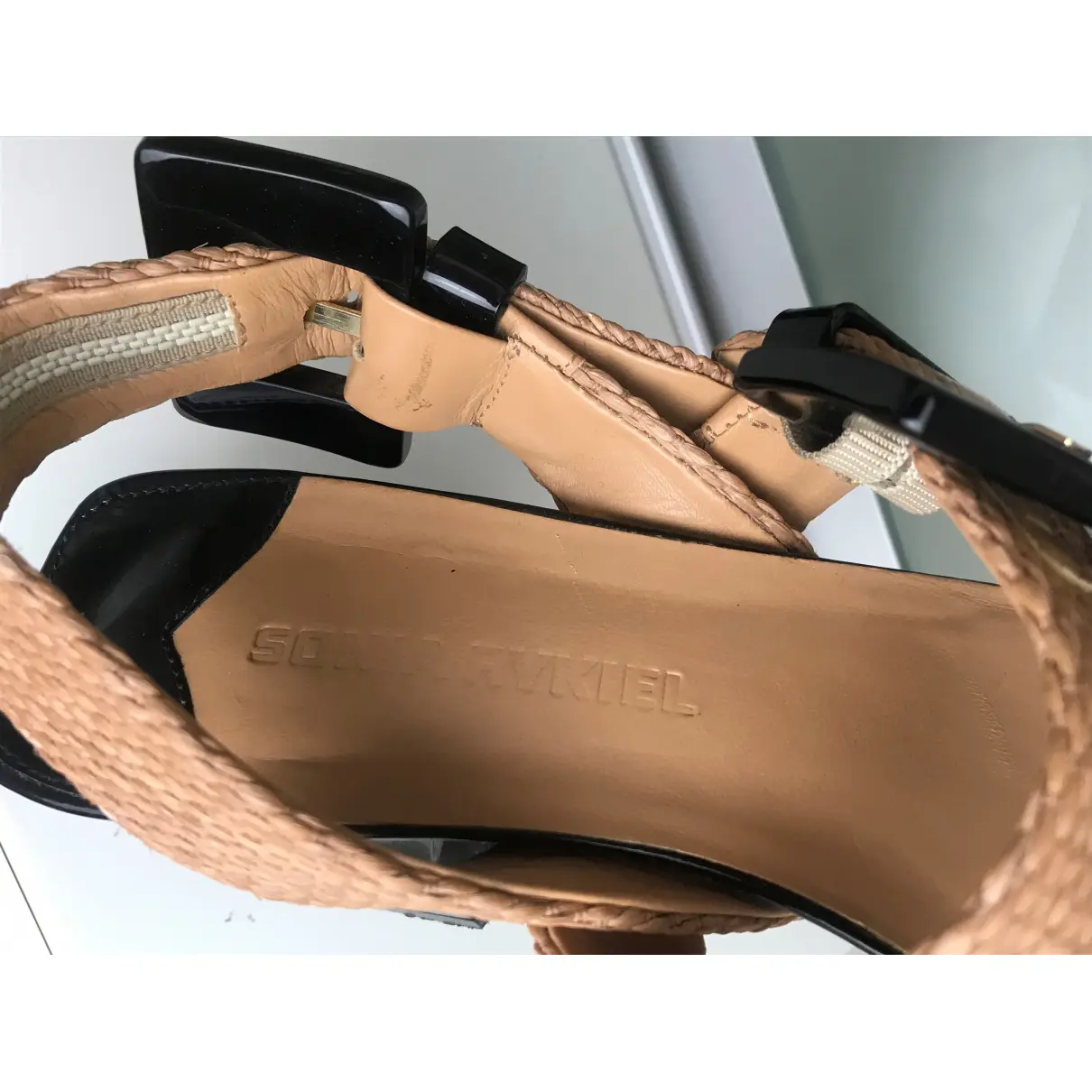 Buy Sonia Rykiel Leather sandal online