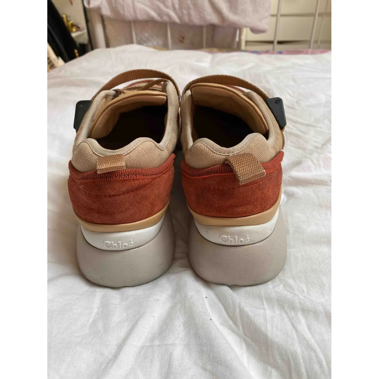 Sonnie leather trainers Chloé