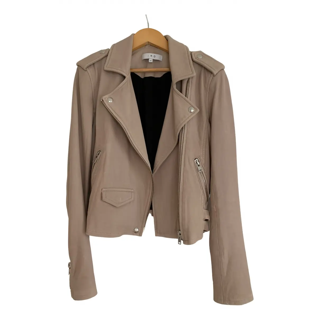 Spring Summer 2019 leather jacket Iro