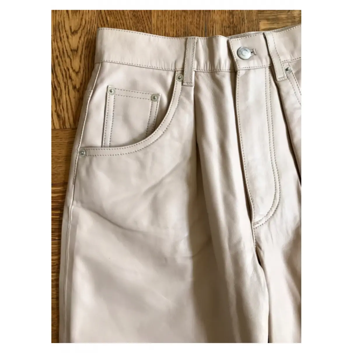 Buy Iro Spring Summer 2020 leather trousers online