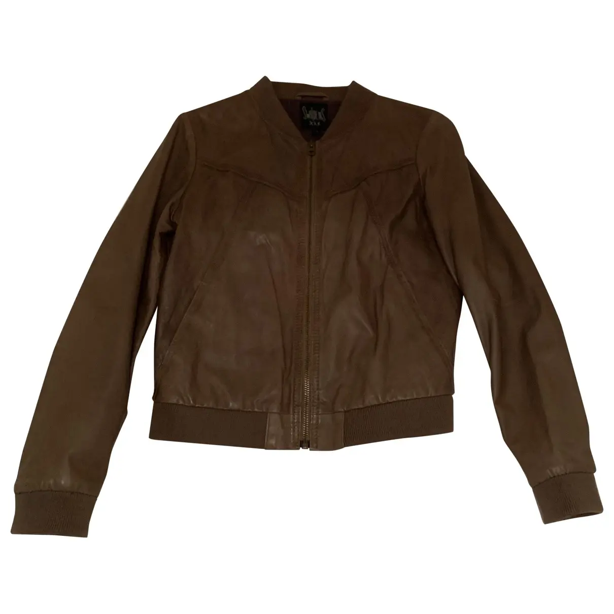 Leather biker jacket Swildens