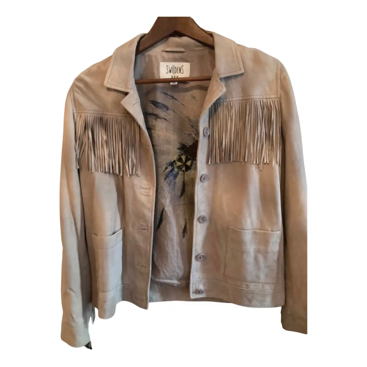 Leather jacket Swildens