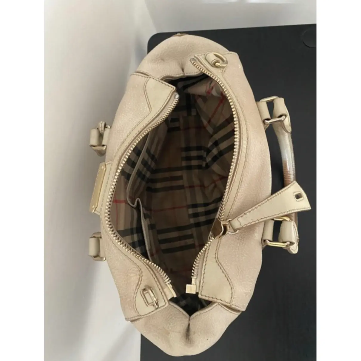 The Barrel leather bag Burberry