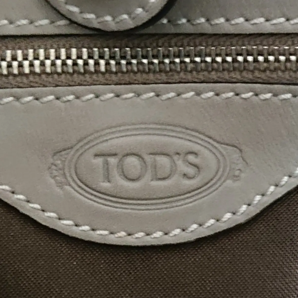 Leather tote Tod's