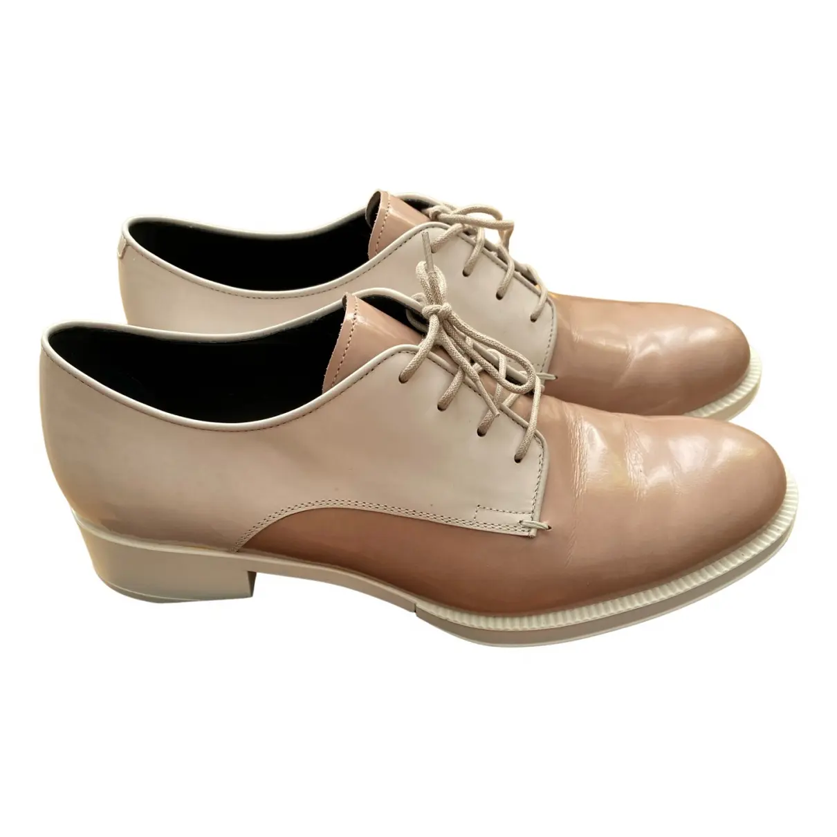 Leather lace ups Tod's